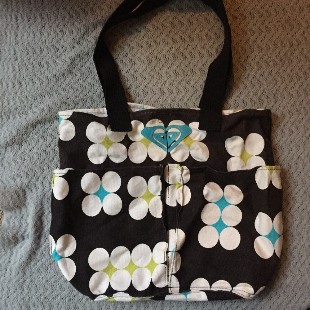 Roxy Mod Flower Tote Bag